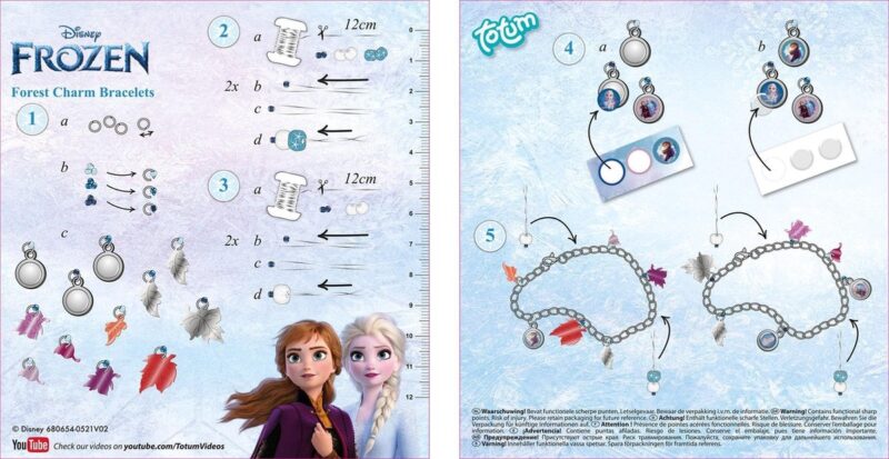 Totum Disney Frozen 2 Forest Charm Bracelets