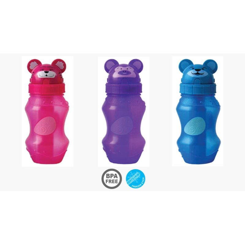 Cool Gear Zooey Fliptops Water Bottle,  0.4 L