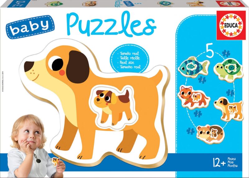 Educa Baby Puzzles Pets