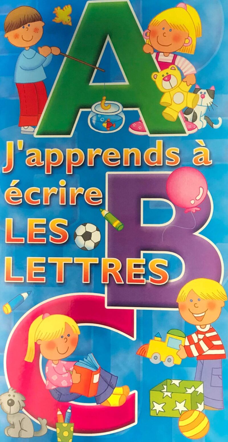 J'apprends A Ecrire Les Lettres