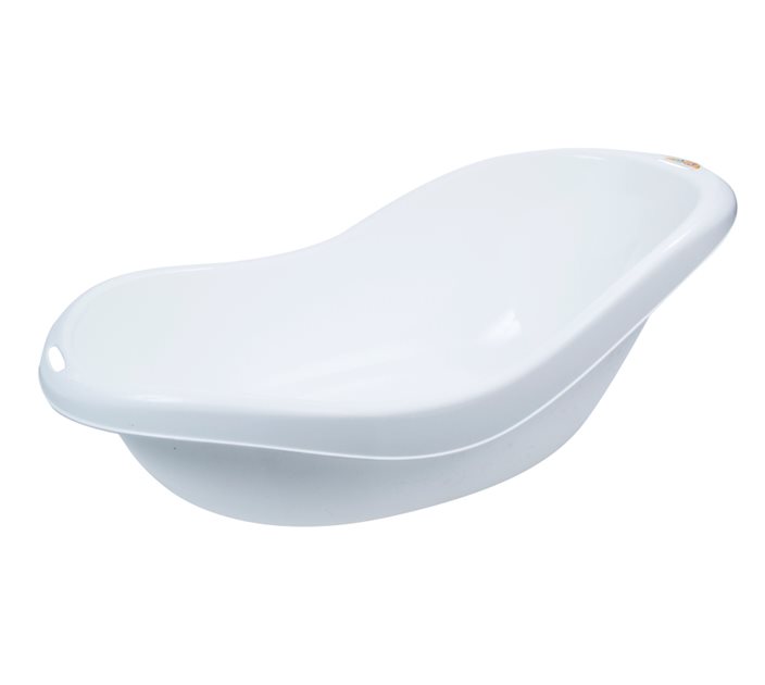 Bébé Confort Ergonomic Bathtub With Plughole - White