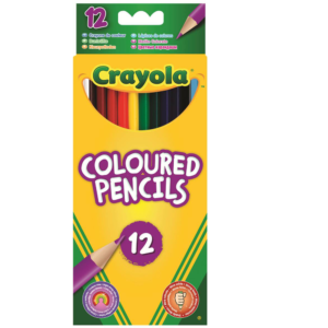 Crayola 12 Colored Pencils Triangular