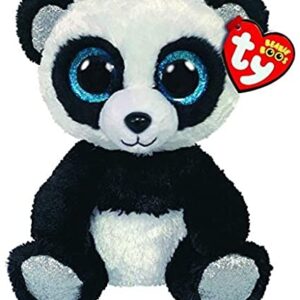 Ty Beanie Boos Panda Bamboo Black & White Regular 6 inch
