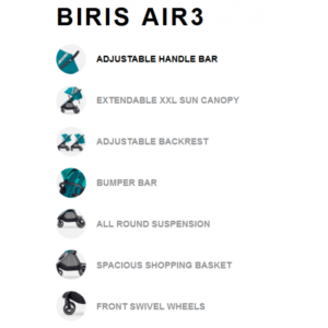 GB Biris Air 3 Stroller