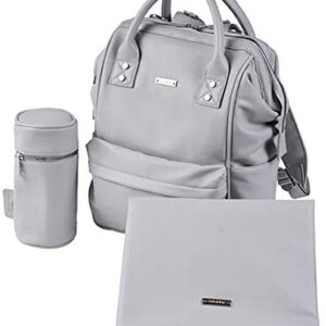 BabaBing Mani Backpack Changing Bag - Dove Grey