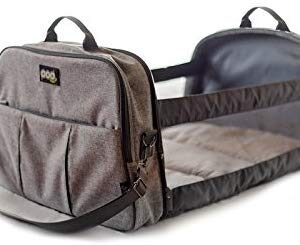 Bizzi Growin Travel Cot Bag - Grey