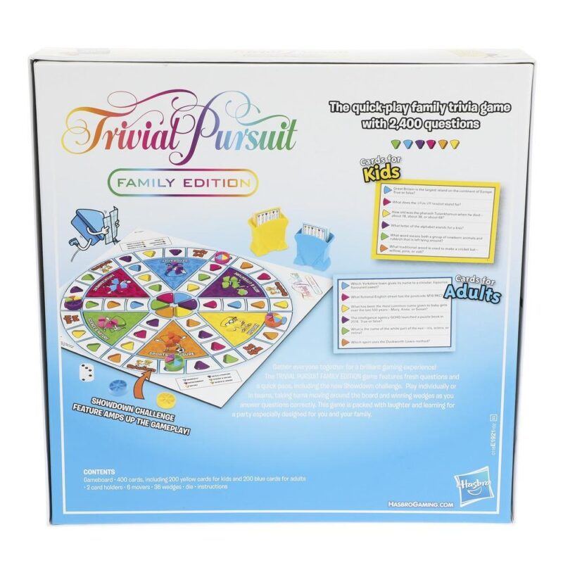 Hasbro Trivial Pursuit Family Edition Game