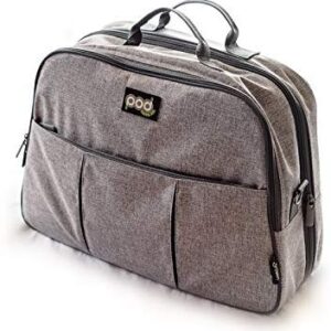Bizzi Growin Travel Cot Bag - Grey