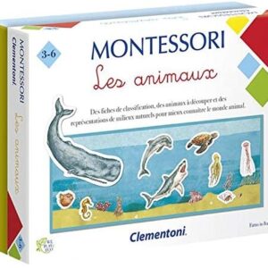 Clementoni Montessori Les Animaux - French