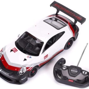 Rastar Porsche 911 GT3 Cup 1:14 Remote Control Car, White