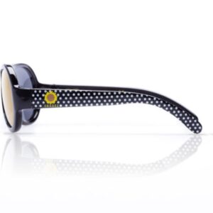 Shadez Sunglasses Designers Polka Sunflower Black, 3-7 Years