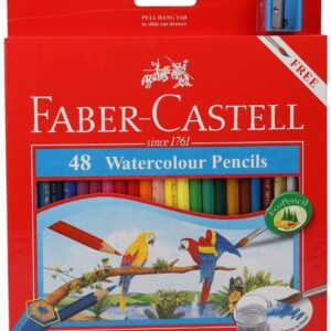 Faber Castell Watercolour Pencils, 48 colors