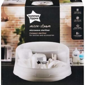 Tommee Tippee Closer To Nature Microwave Steam Sterilizer - White