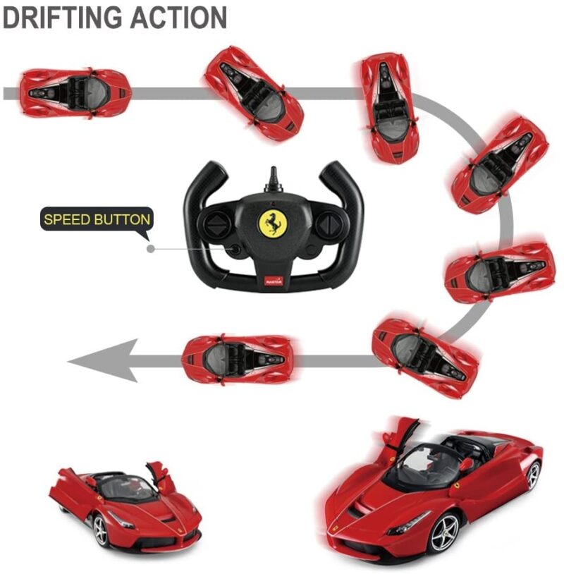 Rastar Ferrari LaFerrari Aperta Remote Control Car, Red