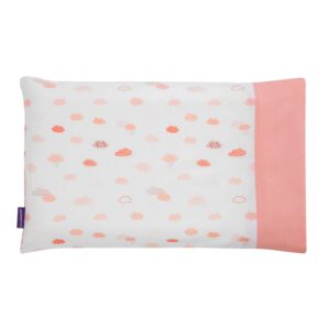 ClevaMama ClevaFoam Baby Pillow Case - Coral