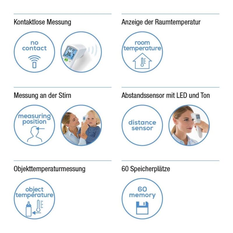 Beurer Non-Contact Thermometer FT 100