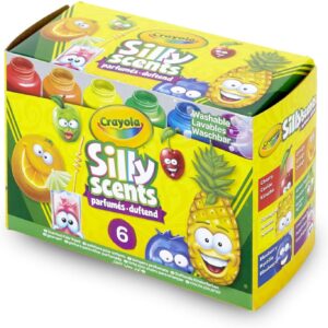 Crayola 6 Pots of Silly Scents Washable Paints