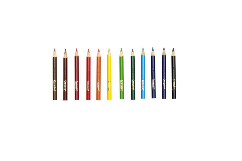Crayola Half Length Colouring Pencils