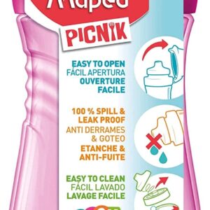 Maped Picnik - Origins Water Bottle 430ml - Pink