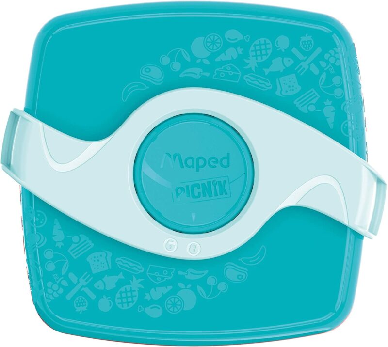 Maped Picnik - Origins Lunch Box (Easy Open) - Turquoise