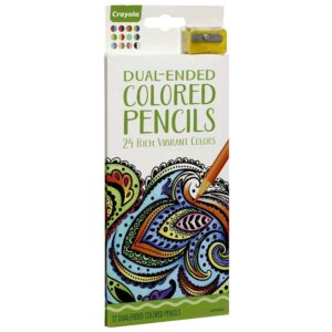 Crayola Dual Ended Colored Pencils 12 ct