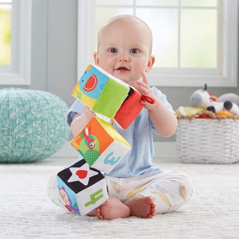 Fisher Price Turn and Learn Soft Blocks