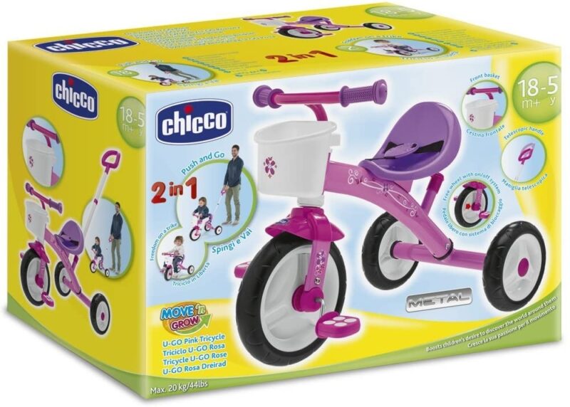 Chicco Toy U-Go Trike - Pink