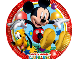 Mickey Mouse Plates 20cm x 8