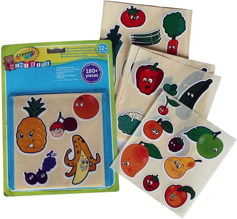 Crayola Fruits and Vegetables Stickers