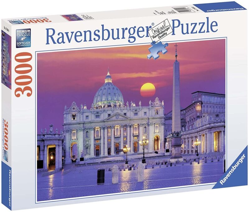 Ravensburger St. Peter's Cathedral Rome Puzzle, 3000 pieces