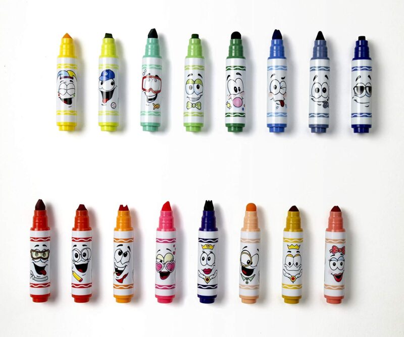 Crayola Pip Squeaks Washable Markers with Wacky Tips x 16