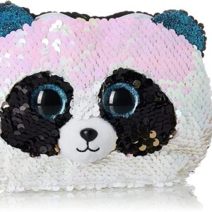 Ty Fashion Sequin Panda Bamboo Accessory Bag