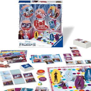 Ravensburger Disney Frozen 2, 6-in-1 Games