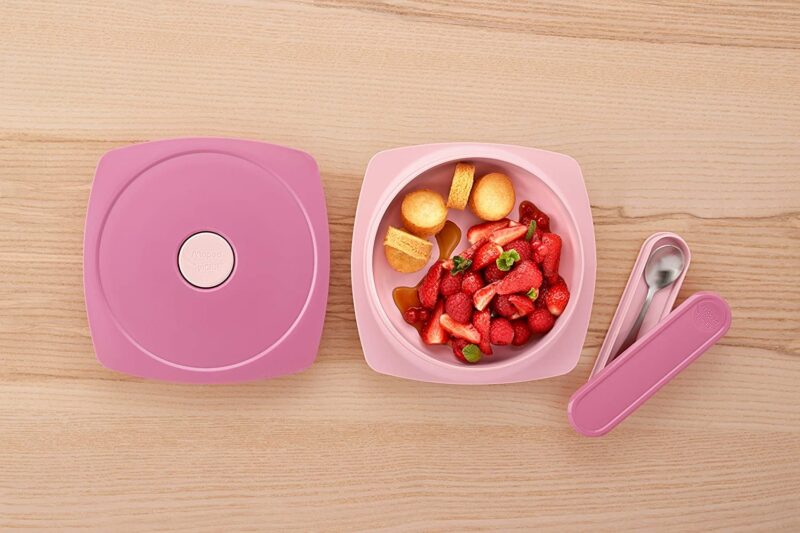 Maped Picnik - Concept Adult Leakproof Lunch Plate - Tender Rose