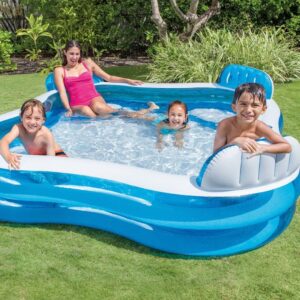 Intex Swim Center Family Lounge Pool 229 x 229 x 66 cm