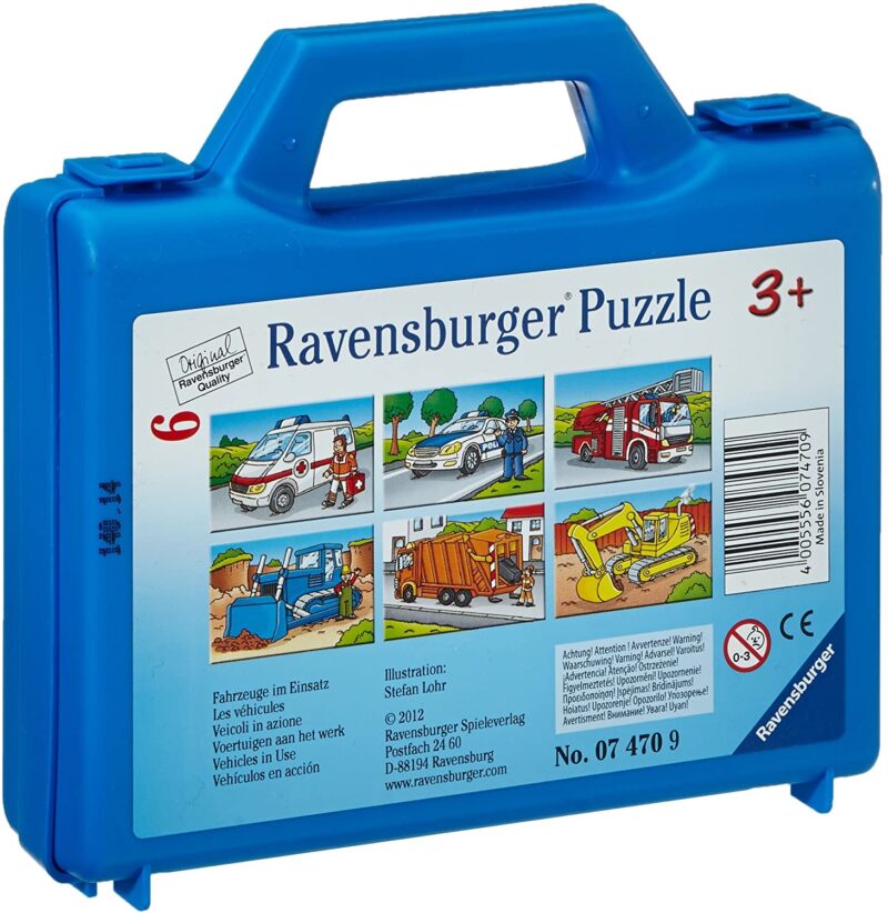 Ravensburger Puzzle 6 Cubes – Vehicles