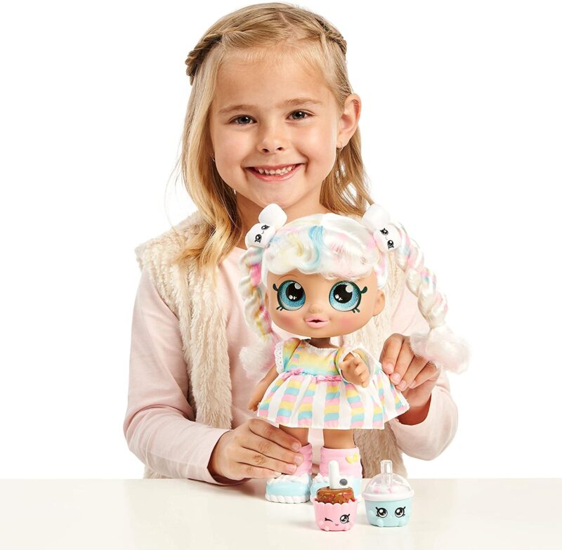 Kindi Kid Snack Time Friends – Pre-School Play Doll, Marsha Mello