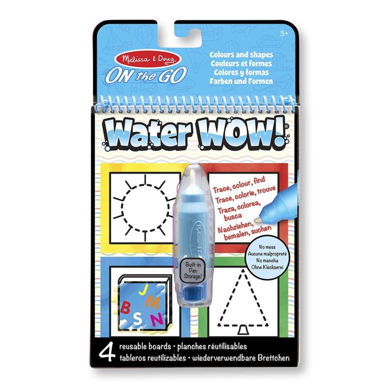 Melissa & Doug Water Reveal Pad - Colours and Shapes