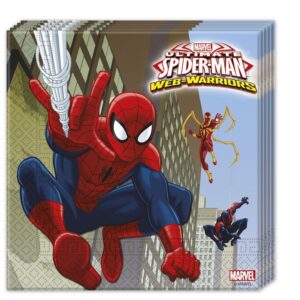 Spiderman Napkins x 20