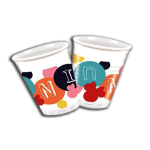 Minnie Mouse Plastic Cups 200ml