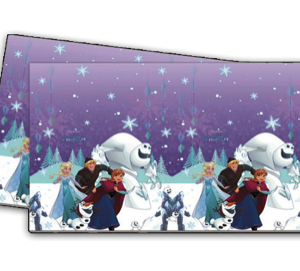 Frozen Snow Flakes Table Cover 120cm x 180cm