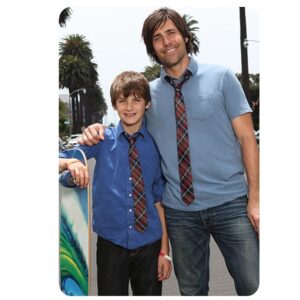 Diaper Dude Matching Father & Son Tie Set - Plaid 17"