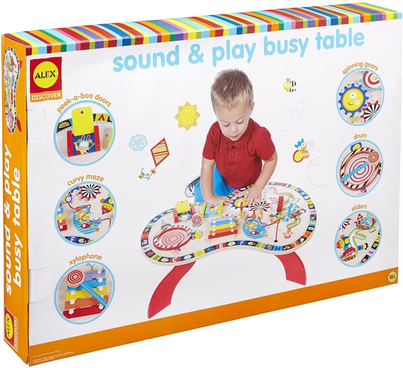 Alex Junior Sound & Play Busy Table Baby Activity Center