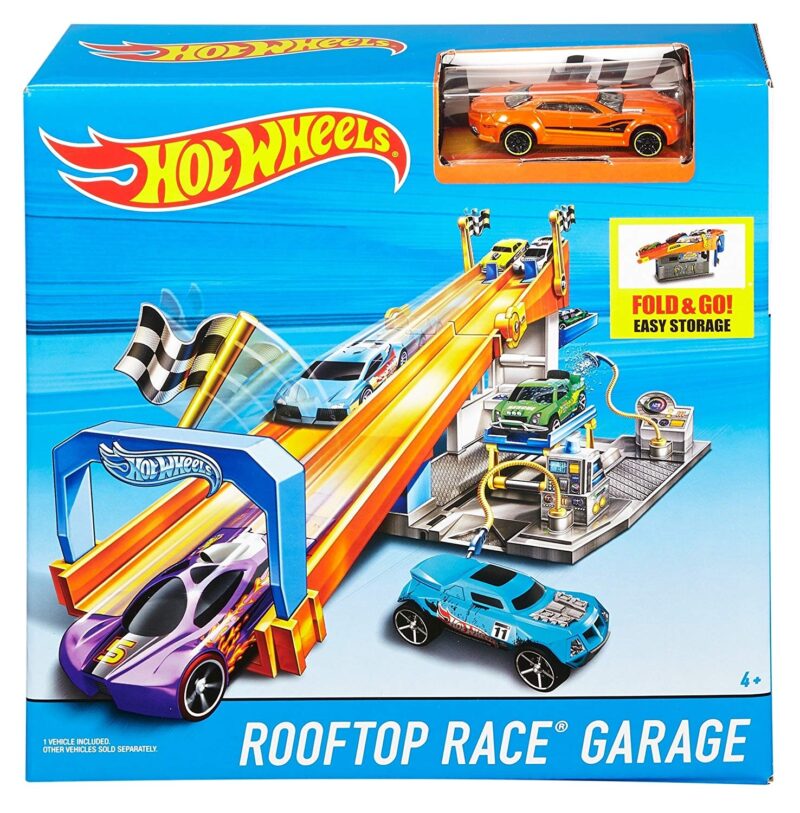 HotWheels Rooftop Race Garage