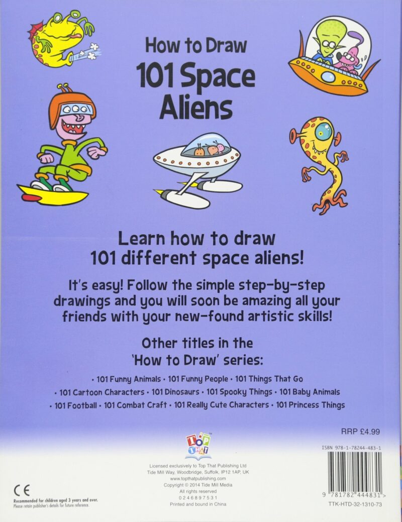 How to Draw 101 Space Aliens