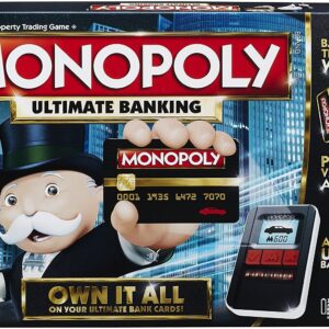 Hasbro Monopoly Ultimate Banking, English