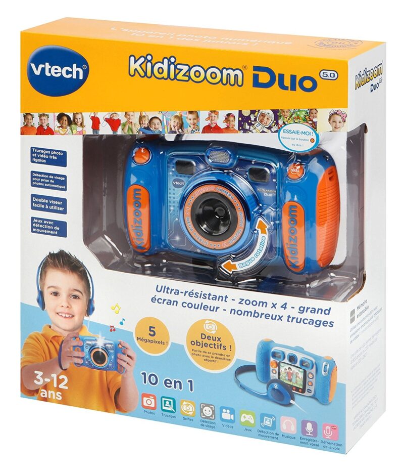 VTech Kidizoom Duo 5.0- MP3 - Blue