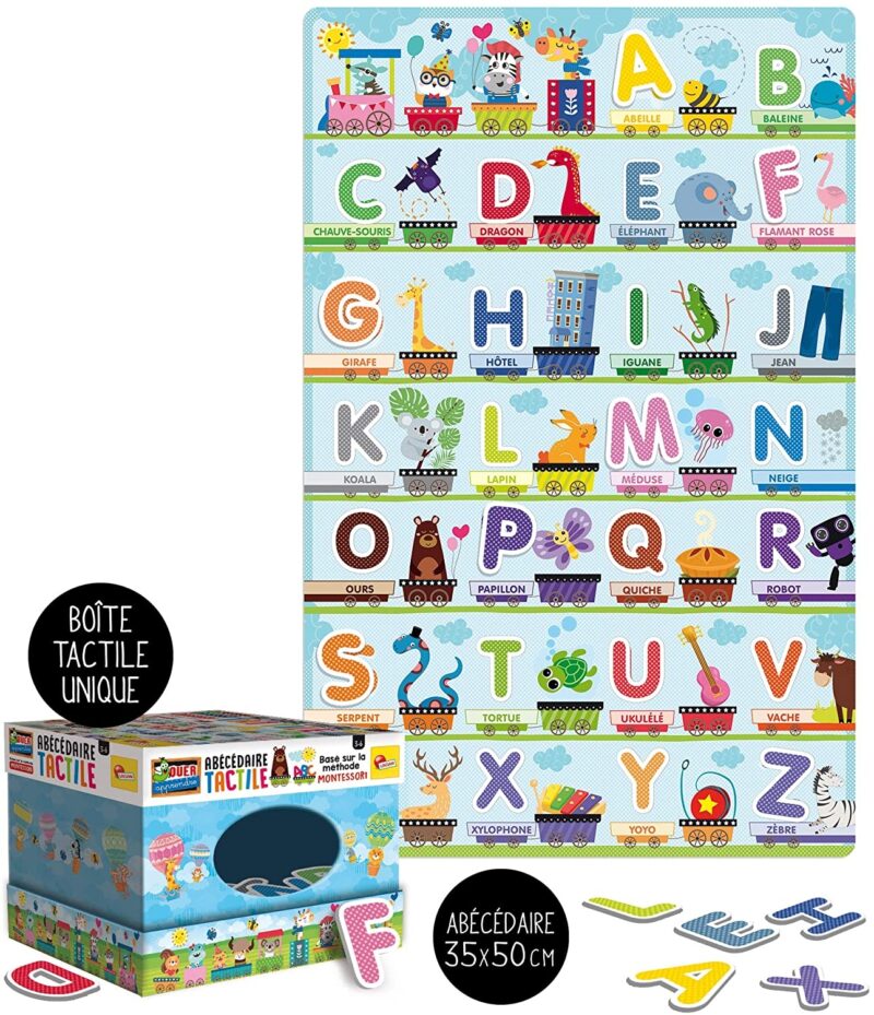 Lisciani Montessori L’Alphabet Tactile