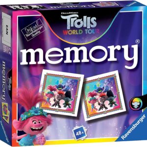 Ravensburger Trolls 2 World Tour Memory Matching Picture Game