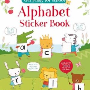 Get Ready For School First Alphabet Sticker Book